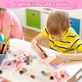 thumbnail image 4 of Regalos para el día de San Valentín JELMOK, 28 juegos de tarjetas con piedras preciosas naturales, 4 of 6