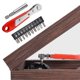thumbnail image 2 of 36 Tooth Mini Ratchet Screwdriver Set Wrench Narrow Space Repair Steel Multi Bit Tool Kit with Socket Heads Hand Tool, 2 of 4