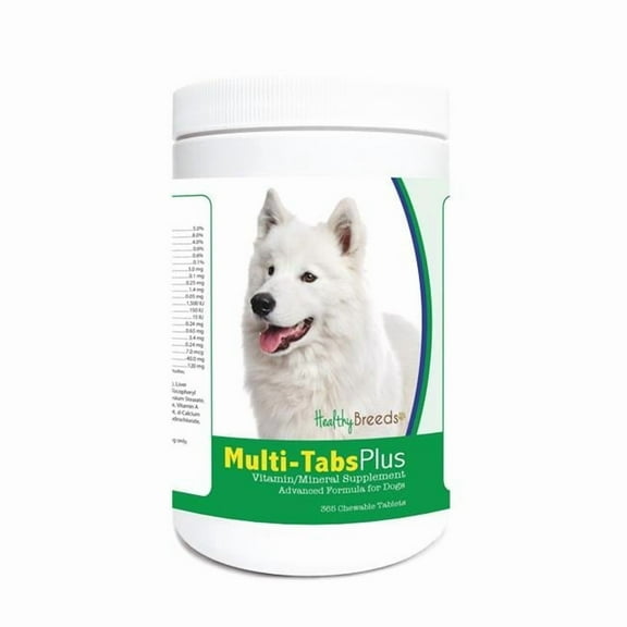 Healthy Breeds 840235122364 Samoyed Multi-Tabs Plus Chewable Tablets - 365 Count