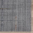 thumbnail image 2 of Woven Trends Samuel Area Rug KIK695 Tone on Tone Style, Solid Pattern, Pet & Family Friendly, Living Room, Dining Room, Office, Medium Pile Hand Made Wool Area Rug in Grey - 10' x 13', 2 of 4
