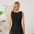 thumbnail image 5 of Vichvvy Womens Summer Tank Tops Crewneck Sleeveless Shirts Ribbed Tanks Slim Fitted Casual Basic Tee Shirt, 5 of 6