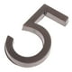 thumbnail image 3 of Letras de puerta de plástico ABS para hacer tú mismo, placa con nombres para dormitorio, juegos infantiles, rompecabezas, juguetes, 5 Número 5, 3 of 7