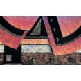thumbnail image 2 of Unknown 18x13 Black Ornate Wood Framed with Double Matting Museum Art Print Titled - Mosaic Abstract II, 2 of 4