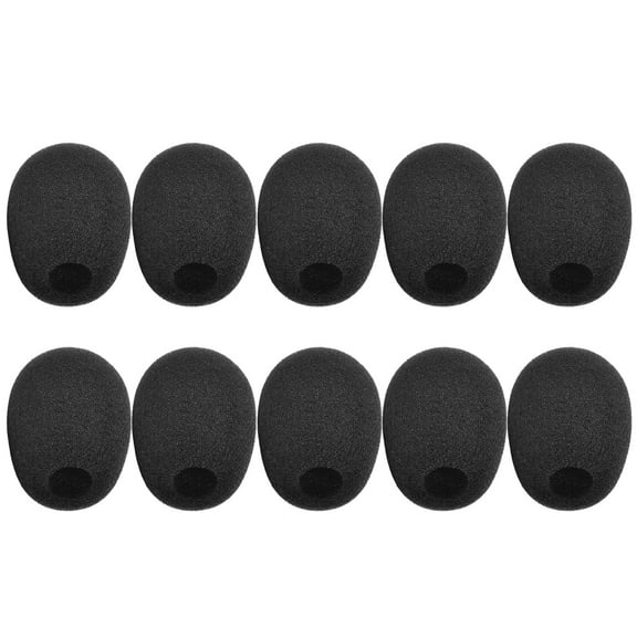 2/5/10Pcs Microphone Filter Covers for B350XT 3450-XT Headsets Mic Foam Professional Mic Windscreen Covers