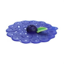 Charles Viancin 9504 Silicone Blueberry Blue Lid 6 W in.