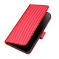 thumbnail image 2 of For Motorola Moto G Stylus 5G (2025) Wallet Case with Strap Carbon Fiber Texture Leather Mobile Cove, 2 of 5