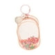 thumbnail image 5 of Estuche para figuras pequeñas, organizador colgante a prueba de polvo, regalos para adultos, mini muñecas decorativas rosa con bola, 5 of 9
