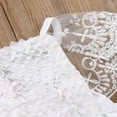thumbnail image 4 of Toddler Baby Girl Romper Lace Rose Jumpsuit Outfit Summer Clothes, 4 of 6