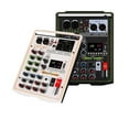 thumbnail image 2 of 99 DSP Effect Mixer 4-channel Portable 48V Phantom Power Monitor DJ Mixing Console for Professional Studio, 2 of 7