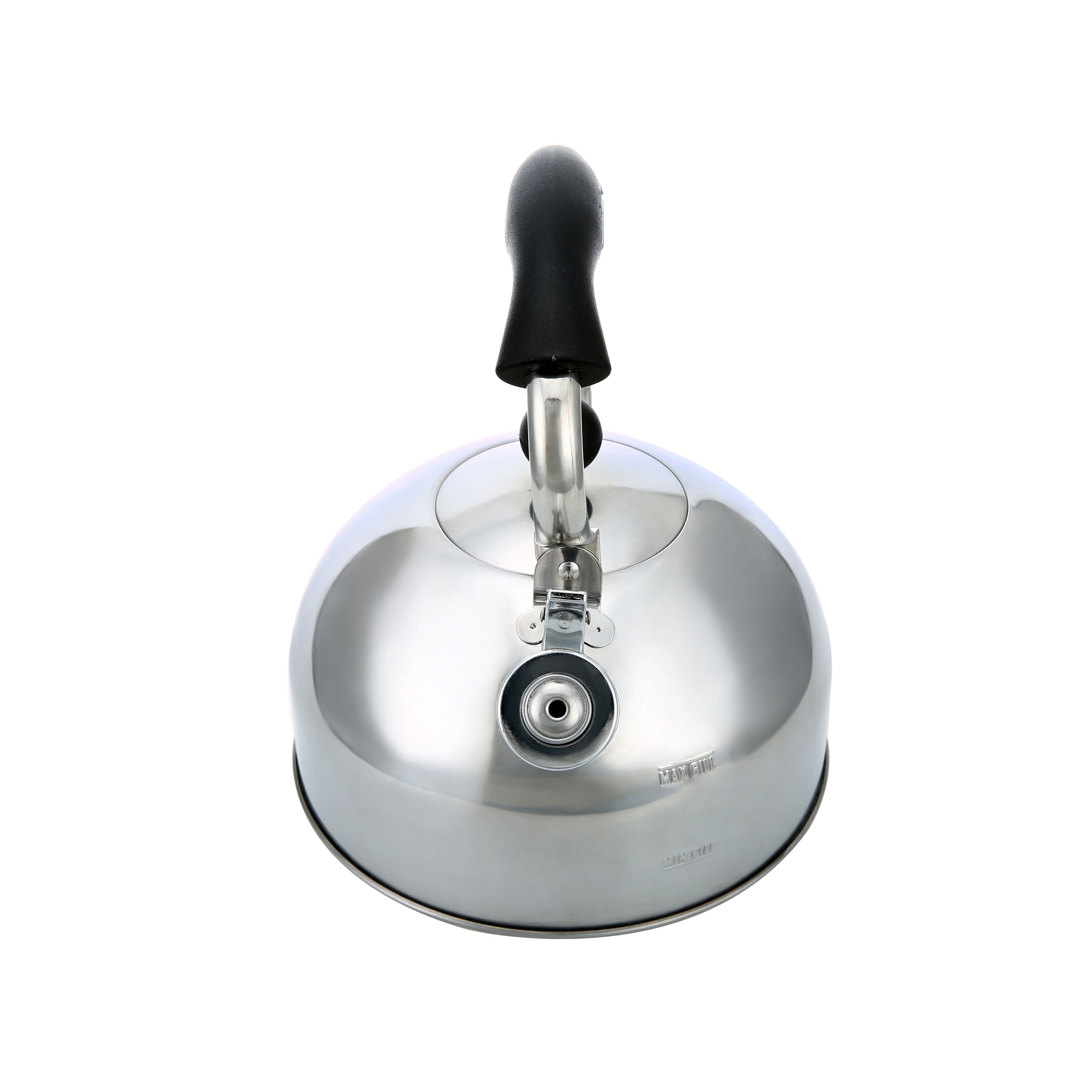 Mainstays Compatible Stovetop Kettle, Stainless Steel Silver, 8.66 x 9.44 x 9.17 inches
