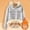 Grey, variant on Ladies' Autumn And Winter Comfortable YES I'm Cold. ME 24:7 Printed And Thick Warm Hooded Sweatshirt Top (13) Huge Hoodies Women Casual Hoodies Women Pullover Jackets Women Casual Long Zip Hoodies