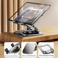 thumbnail image 3 of Soporte para Laptop Base Laptop Giratoria 360 Ángulo Ajustable, Plegable Laptop Stand con MacBook Air Pro, DELL, HP, Acer, ASUS, Lenovo, 3 of 5
