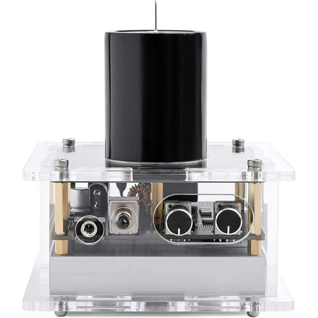 JZENT Bluetooth Tesla Coil Arc Generator - Plasma Speaker, Wireless Music Visualization, Science Experiment Model