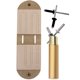 thumbnail image 1 of Tabla de cribbage de piel Hzskeqpy con diseño de 2 rieles y 4 clavijas, 1 of 6