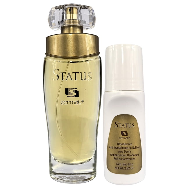 Zermat Paquete Perfume Status Dama 60 ml + Desodorante Floral Edición Limitada