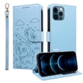 thumbnail image 3 of Funda Cartera GANGXUN con Diseño de Perrito en Relieve para iPhone 13 Pro , Protección 360° con Ranuras y Correa Desmontable, 3 of 6