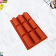 thumbnail image 3 of Molde de silicona para fondant, molde semicilíndrico con forma de tira, moldes para pasteles y mousse, 3 of 4