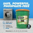thumbnail image 3 of Ultra Fresh 3X Platinum 5 Gallon Original Green Liquid Laundry Detergent, Up to 640 Loads, 3 of 10