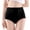 Z4-Black, variant on High Waisted Slightly Tummy Control Underwear for Women Plus Size Full Coverage Brief Soft Seamless Panties Lifting Comfortable Stretchy Briefs