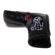 thumbnail image 4 of Cubierta para La Cabeza Del Palo de Golf para La Cabeza de Protección Del Putter de La Hoja Del Mazo, PU Gruesa, Impermeable, Liviana, Accesorios de G Perro negro Soledad Cubierta de golf Putter Head, 4 of 8