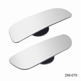 thumbnail image 1 of 2pcs Car Mirror Wide Angle Car Blind Spot Mirrors 360掳 Adjustable Auxiliary Rearview Mirrors HD Frameless Small Round Mirror C-2PCS, 1 of 6