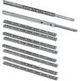 thumbnail image 1 of Pack Of 5 Pairs Slides/ball Slides Extract Part 17mm X 278mm For Drawer, 1 of 2
