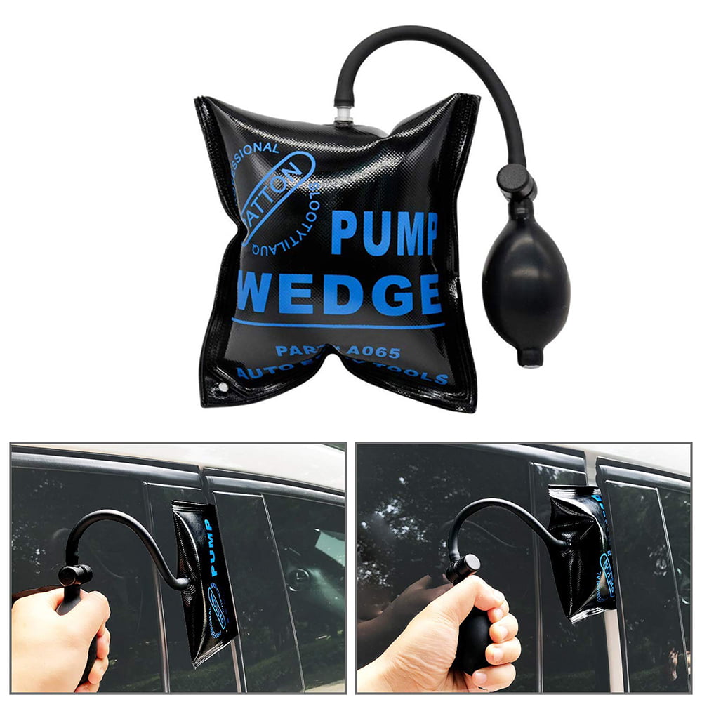 Inflatable Air Bag Tool Automotive Wedge Pump Up Clamp Shim For Car Door Windows 