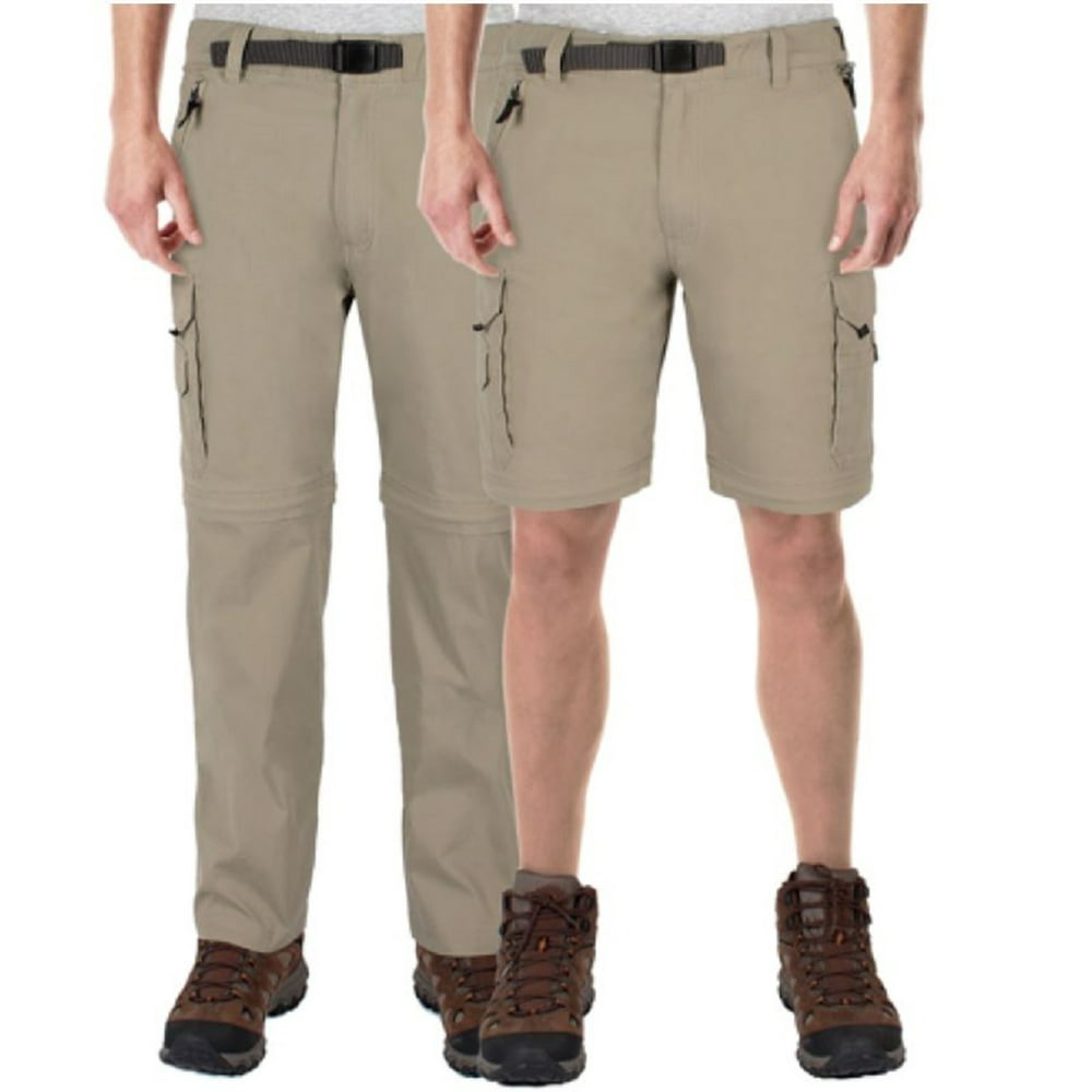 BC Clothing - BC Clothing Men's Convertible Cargo Hiking Pants Shorts ...