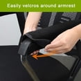 thumbnail image 4 of Ludlz Wheelchair Armrest Pads, 2PCS Sheepskin Fleece Wheelchair Armrest Covers, Non Slip Arm Rest Cover Cushion pad for Wheelchairs, 4 of 7