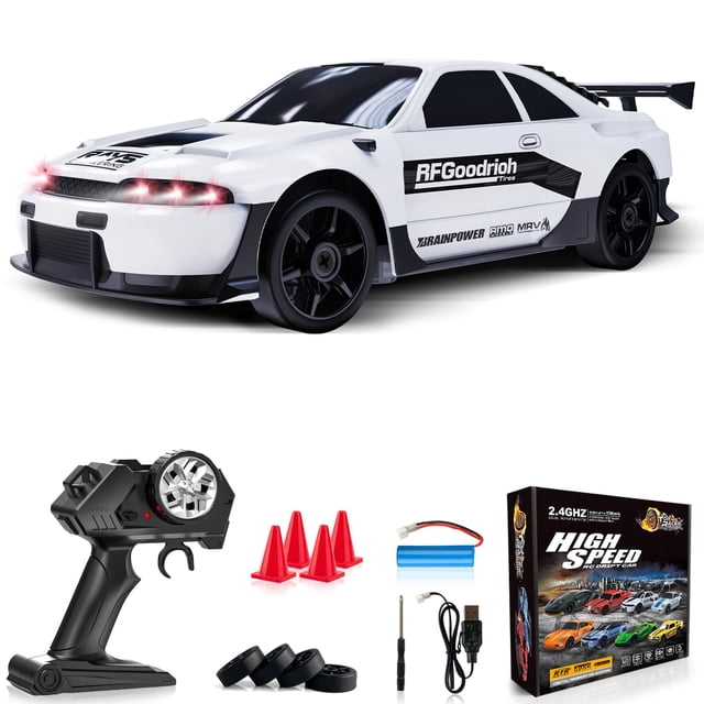 Luces LED RC Drift Car Everbigmai 1:24 4WD 15 km/h