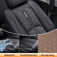 thumbnail image 6 of Fit for Toyota Camry 2025 Seat Cover, Perforated Breathable Leather 5 Piece Full Set Non-Slip Lining Protect and Upgrade Seats, Black Car Seat Covers, Protect Car Seats, 6 of 9