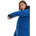 thumbnail image 4 of ALPINE NORTH Women’s Navy Vegan Down Long Parka Jacket - Water Repellent, Windproof, Warm Insulated Winter Coat with Faux Fur Hood, Cobalt, X-Small, 4 of 6
