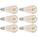 thumbnail image 3 of uds ST64 lámpara de filamento LED bombillas antiguas Vintage Base E27 bombilla de cristal dorado luz cálida decoración del hogar 110V, 3 of 14