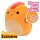 thumbnail image 2 of Peluche Squishmallows Nichelle The Orange Snake 25 cm, 2 of 6
