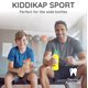 thumbnail image 2 of Tapón para botella KIDDIKAP Sport de silicona resistente a derrames, 2 of 6