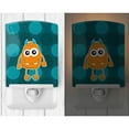 thumbnail image 2 of Monster Orange Ceramic Night Light, 2 of 2