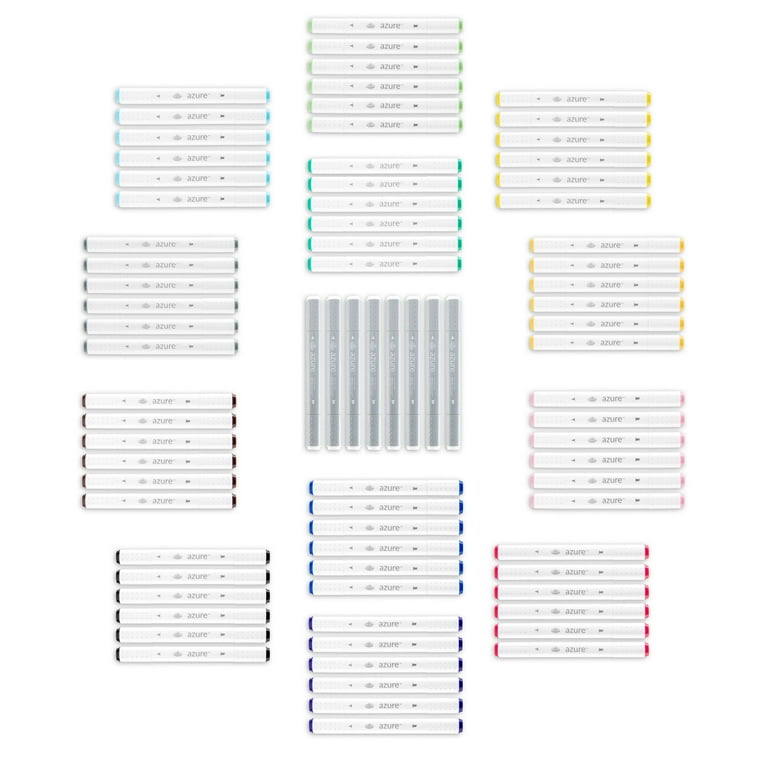 Azure Marker Classroom Pack 80/Pkg- - Walmart.com