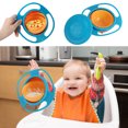 thumbnail image 2 of Universal Gyro Bowl Anti Spill Bowl Smooth 360 Degrees Rotation Gyroscopic Bowl For Baby Kids, 2 of 8
