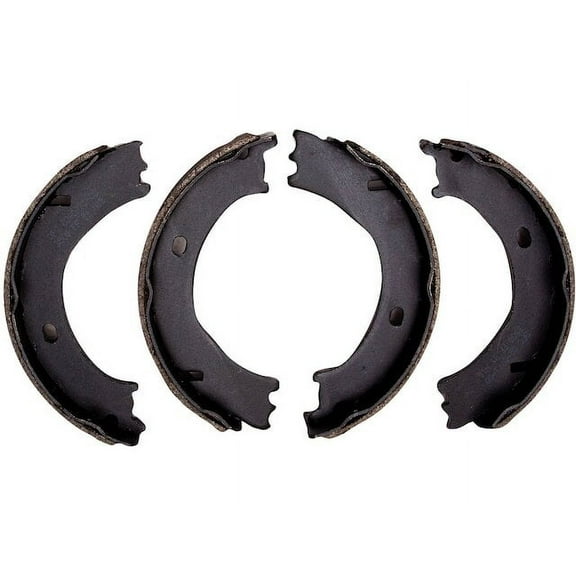 Rear Parking Brake Shoe Set - Compatible with 2001 - 2006 Chevy Silverado 3500 2002 2003 2004 2005