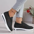 thumbnail image 3 of Mepaouo Womens Slip on Walking Shoes Breathable Sock Flats Mesh Casual Fashion Tennis Running Sneakers, 3 of 6