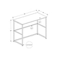 thumbnail image 5 of Monarch Specialties Computer Desk, Home Office, Laptop, Storage Drawers, 40"L, Work, Black Laminate, 5 of 5