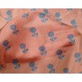 thumbnail image 4 of oneOone Silk Tabby Fabric Floral Block Print Sewing Fabric BTY 42 Inch Wide, 4 of 4