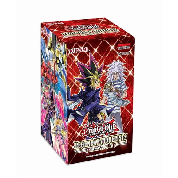 Yu-Gi-Oh! Carta de intercambio: Duelistas legendarios temporada 3, caja de refuerzo, multicolor