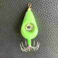 thumbnail image 4 of Anzuelo de calamar, señuelo de pesca, sepia luminosa, anzuelo de pulpo (verde 80g), 4 of 4