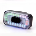thumbnail image 1 of Bike Rear Light 60 Lumens USB Charging Bicycle Tail Light MTB Cycling Safety Warning 15 Modes Colorful Flash Light Bike Lamp, 1 of 9