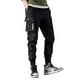thumbnail image 1 of Pantalones de chándal de moda para hombre - Pantalones cargo con cordón ajustable - Pantalones de chándal ligeros para gimnasio, tallas L-XXXXXL, 1 of 7