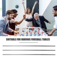 thumbnail image 2 of SHISUYAN 4pcs Metal Foosball Rods For Table Soccer Heavy Duty Foosball Accessories Easy Installation Foosball Table Parts Soccer Machine Pole, 2 of 9