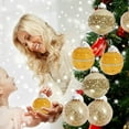 thumbnail image 5 of Christmas Deals Bigersell Hanging Ball for Holiday Wedding Party Decoration New Christmas Ball Ornament Set, Shatterproof Balls Christmas Tree Decoration, Hanging Balls Holiday Party Decoration Gold, 5 of 7