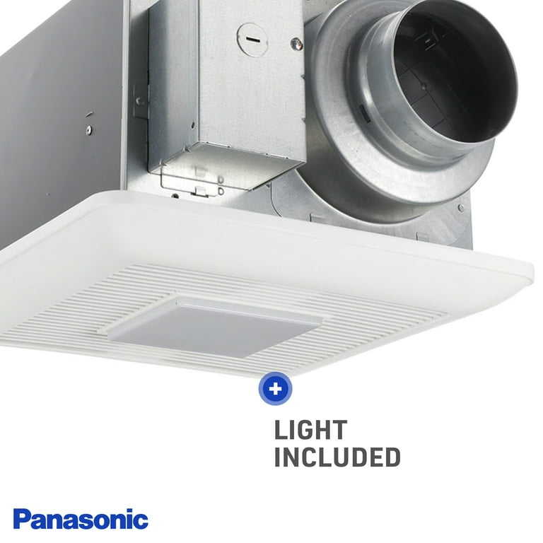 Panasonic FV-0511VQL1 WhisperCeiling DC Ventilation Fan/Light Combination,  Speed Selector, Quiet - Walmart.com
