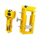 thumbnail image 4 of Plantilla para bisagras de puerta, kit de instalación de bisagras portátil y fácil de instalar para carpinteros. Amarillo, 4 of 7